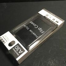 新品　PGA　SONY　WALKMAN　A30　フリップカバー　PG-WA30MFP4BK　ブラック　定価=2016円　送料230円～_画像4