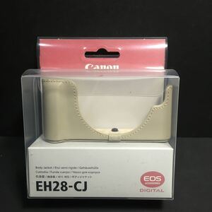 新品・即決　Ｃａｎｏｎ純正　EOS M10用　ボディジャケット　ＥＨ２８－ＣＪ　ベージュ　定価＝５３９０円　送料３００円～