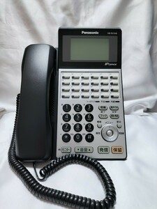 Panasonic パナソニック 24ボタン漢字表示電話機 VB-F611KB-K No.730