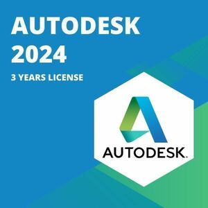 【正規】 Autodesk 2021～2024 Win64bit/Mac 3年版 AutoCAD、LT、Architecture、Revit、Maya、3ds Max、Fusion 360、Civil 3D 等 72製品　