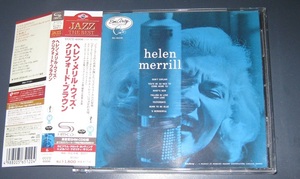 ♪♪高音質 SHM-CD ！！　ヘレン・メリル　with クリフォード・ブラウン 名盤 「helen merrill」 帯付 2011発売盤 Emarrcy ♪♪