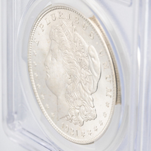 ☆彡1円スタート!!【PCGS MS65】1921年 アメリカ モルガンダラー 1ドル銀貨 モーガン Morgan Silver Dollar アンティークコイン_画像6