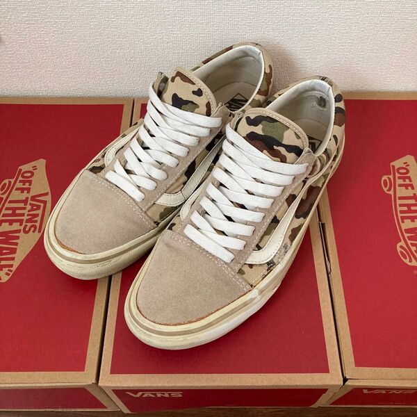 VANS オールドスクール カモフラ 27センチ
