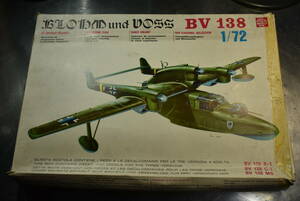 Qn950【絶版 1986's】Supermodel 1:72 Supermodel Blohm und Voss BV 138 Der fliegende Holzschuh 伊製 ヴィンテージ 80サイズ