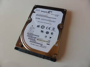 Seagate 2.5インチHDD 500GB CrystalDiskInfo[正常] 100時間 9.5mm