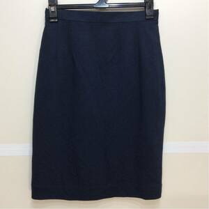 オットーコレクション 濃紺ニットスカート サイズ9