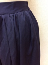 Kobe Lettuce タグ付き！ 濃紺のスカート ウエストハーフゴム_画像2
