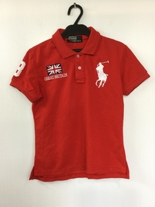  Ralph Lauren red polo-shirt with short sleeves size unknown 