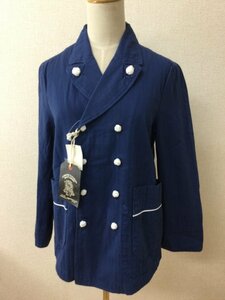 RNA tag attaching unused blue cotton jacket size 3