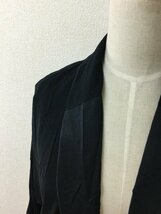 irise カットソー生地カーディガン 黒 羽織りタイプ サイズ2_画像2