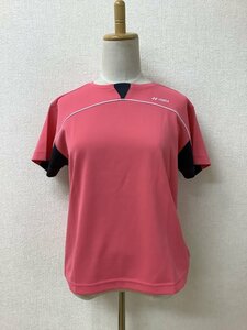 ヨネックス はっきりピンクのTシャツ サイズL