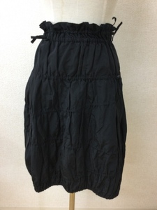 Miss ashida 黒のスカート デザイン絞り サイズM