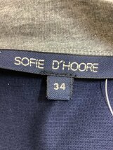 SOFIE D'HOORE ソフィードール 重ね着風カットソー グレーとネイビー 美品 サイズ34_画像4