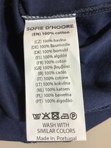 SOFIE D'HOORE ソフィードール 重ね着風カットソー グレーとネイビー 美品 サイズ34_画像5