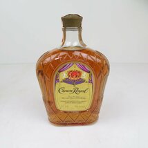 【新品未開栓】 Crown Royal クラウン ロイヤル 40％ 750ml 1978年 ウイスキー お酒 / 60 (SGAW013547D)_画像3