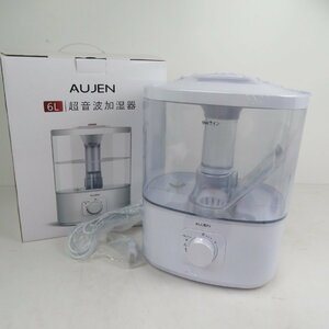 【新品未使用】 AUJEN 超音波加湿器 6L 卓上加湿器 静音 超音波式 / 100 (SGAW014114)