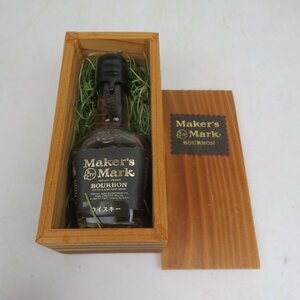 【新品未開栓】 Maker's Mark メーカーズマーク ブラックトップ 黒 ミニボトル 50ml ウイスキー / 60 (UWF014144D)