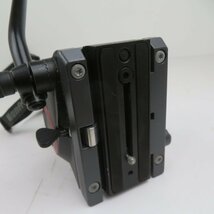 Manfrotto マンフロット MVM500A ビデオ 一脚 雲台付 イタリア製 プロ用 カメラ道具 機材 レッド ブラック / 100 (SGAW014214)_画像5