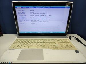 【一部ジャンク】富士通 LIFEBOOK AH56/M FMVA56MW i7仕様(CPU等欠品) BIOS起動可能 マザーボード 液晶パネル キーボード【動作確認済み】