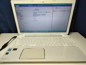 【一部ジャンク】東芝 dynabook T554/56LWD i7仕様(CPU等欠品) BIOS起動可能 マザーボード 液晶パネル キーボード【動作確認済み】