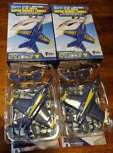 ブルーエンジェルス D 2機セット エフトイズ スーパーホーネットファミリー2 1/144 F/A-18E アメリカ海軍 ハイスペックシリーズ