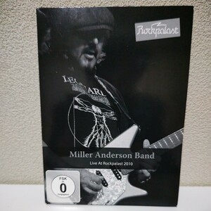 MILLER ANDERSON/Live at Rockpalast 2010 輸入盤DVD ミラー・アンダーソン キーフ・ハートレー・バンド
