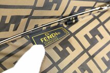 美品 FENDI フェンディ 折りたたみ傘 折り畳み傘 ズッカ柄_画像7