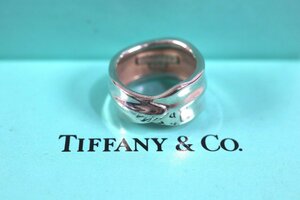 TIFFANY&Co. ティファニー SV925 リーフリング 指輪 9号 シルバーリング アクセサリー レディース 箱あり 2