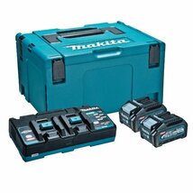 新品 未使用 makita マキタ A-71990 パワーソースキットXGT5 DC40RB + BL4040 × 2個 4.0Ah バッテリー 充電器 ケース/箱入り 05_画像1