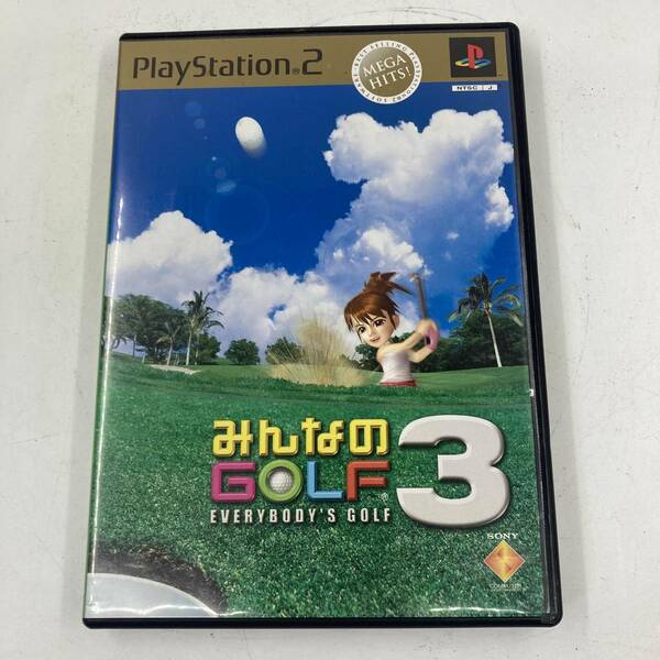 みんなのGOLF みんなのゴルフ PS2 プレステ２ ゲームソフト 箱付き★K0959N