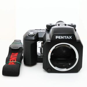 ☆極上美品・完動☆PENTAX 645N ボディ ペンタックス 中判カメラ 電池ボックス欠品 120バック付☆送料無料・保証付☆J710