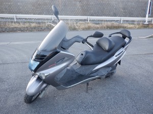 マジェスティ125FI　書類・鍵付き　実働　ベース車②　格安　売り切り　ガンメタ