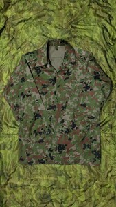 中古レプリカ 陸上自衛隊 迷彩服2型 上下セット(ベルト付) サイズ3A BDU JGSDF 日本