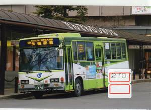 【バス写真】[2707]岩手県交通 いすゞジャーニー 2023年1月頃撮影 KGサイズ、バスファンの方へ、お子様へ