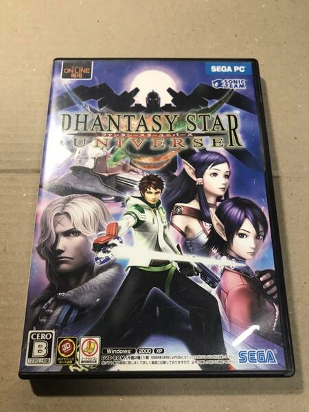 [2700]【中古】PHANTASY STAR UNIVERSER ファンタシースターユニバース SEGA PCゲーム WinXP以前環境用