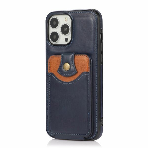 iPhone 7/8/SEケース　アイホンケース　スマホカバー　カード収納　ウォレット手帳型　ブルー