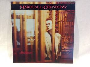 ◆119◆『Downtown』MARSHALL CRENSHAW マーシャル・クレンショー LP レコード 歌詞付き 80年代 アメリカ シンガー