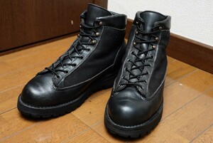 DANNER　ダナーライト　US9　ブラック　黒タグ　ゴアテックス　ブーツ　31400x