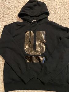 【新年売切】【美品】【1円スタート】 UNDERCOVER U LOGO hoodie Black 4(xl) size アンダーカバー ブラック 確実正規品 