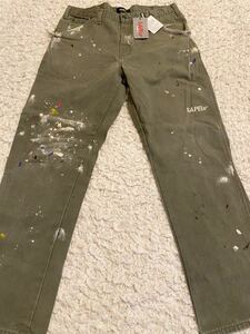 【新年売切】【新品】【1円スタート】SAPEUR × DICKIES painter pants large L size サプール ペインターパンツ 確実正規品 