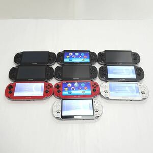 493) PSVita PCH-1000 1100 本体 10台 まとめ ジャンク SONY PlayStation vita console