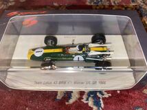 新品未開封！Sparkmodel「1/43 Team Lotus 43 BRM №1 Winner US GP 1966」/スパークミニカーロータスレーシングカー_画像2