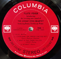 ★ 米COLUMBIAオリジPROMO！JEREMY STEIG/ FLUTE FEVER_画像3