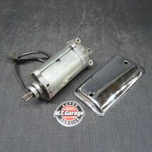 カワサキ Z1 Z2 KZ900 Z750Four KZ1000 Z1-R LTD セルモーター スターターモーター&カバーset 作動確認済み【060】USA-E-780_画像1