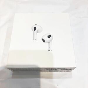 ☆1円スタート☆AirPods Apple アップル ワイヤレスイヤホン イヤホン エアポッズ 第3世代 MME73J/A 新品未開封 新品未使用 