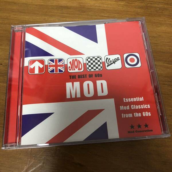 CD THE BEST OF MODS 60S