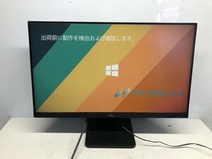 ☆LG40☆ LG/エルジー 24MP400-B 液晶モニター PCモニター ipsパネル 23.8インチ，通電画面にあり