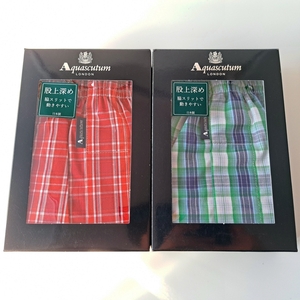 Aquascutum アクアスキュータム トランクス 2枚セット AT8