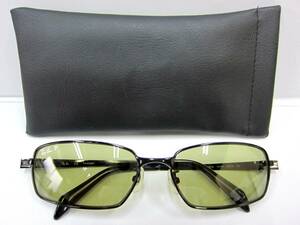 1E363SZ◎Ray-Ban/レイバン サングラス RB8038 034/9A 59□16-135 サングラス メガネフレーム　ブラック×イエロー◎中古品