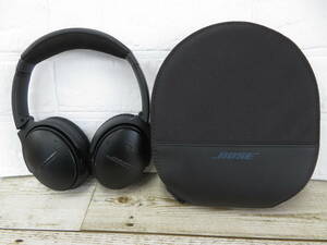 1J517MZ◎BOSE ボーズ QC35 ノイズキャンセリング ワイヤレスヘッドフォン Quiet Comfort 35 Bluetooth　ケース付◎中古品